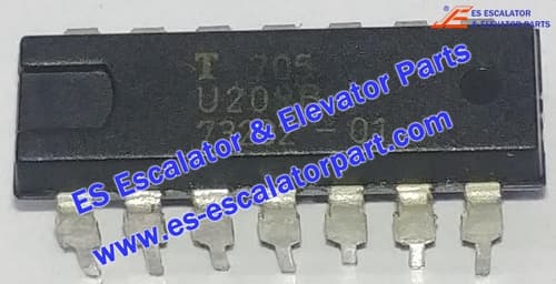 Integrated circuits U209B for elevator 