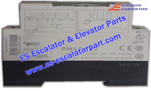 Escalator TUGELA 945 RM4TA32 RELAY,  PHASE FAILURE 440V 5A