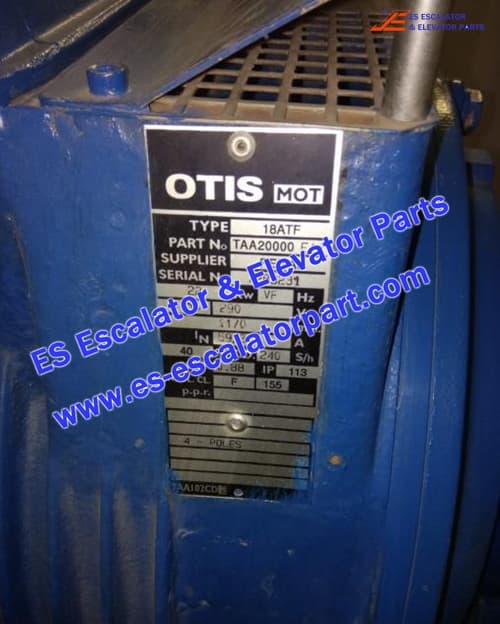 Elevator Parts TAA20000 E17 Motor