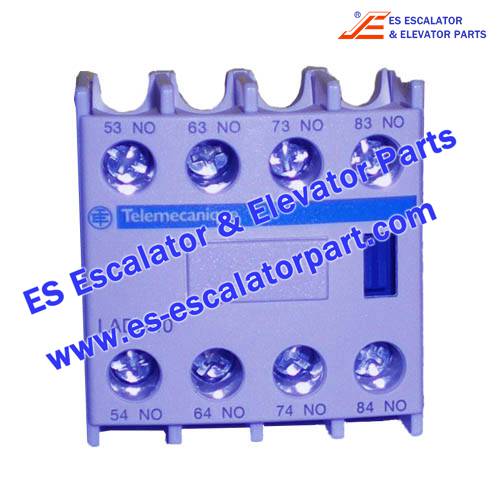 Escalator KM280220 CONTACT BLOCK, 4NO LAD-N40 (3) FEDERZ