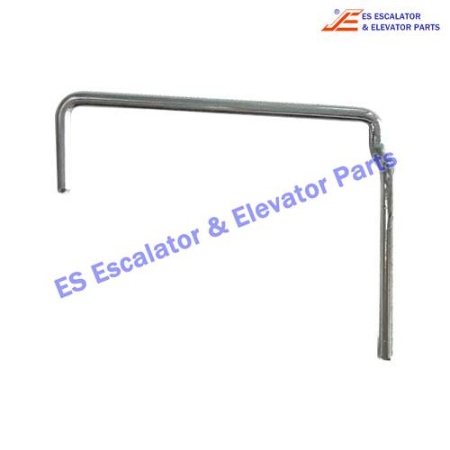 GAA94BF1 Escalator Pallet Spring Jump Spring For 606NCT Pallet Frontside Right Size L1=40mm L2=20mm L3=62mm OD=3mm Use For Otis