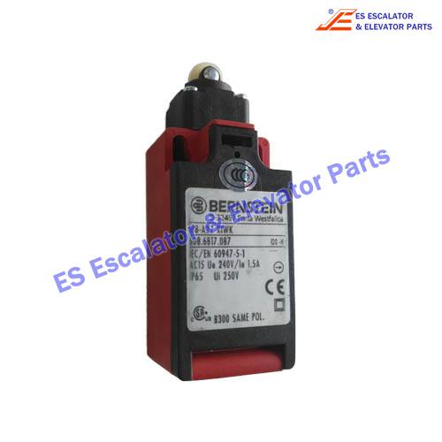 Elevator KM979282 Limit Switch 2NC 400V 4A Use For Kone