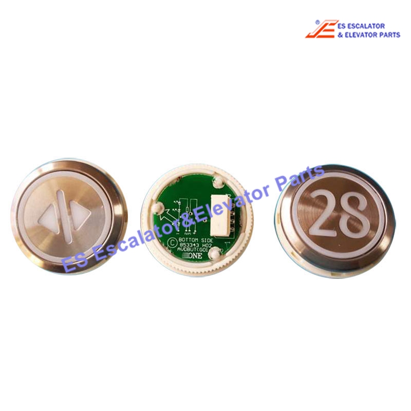 863223H05 Elevator Button Square Circular Bottom Use For Kone