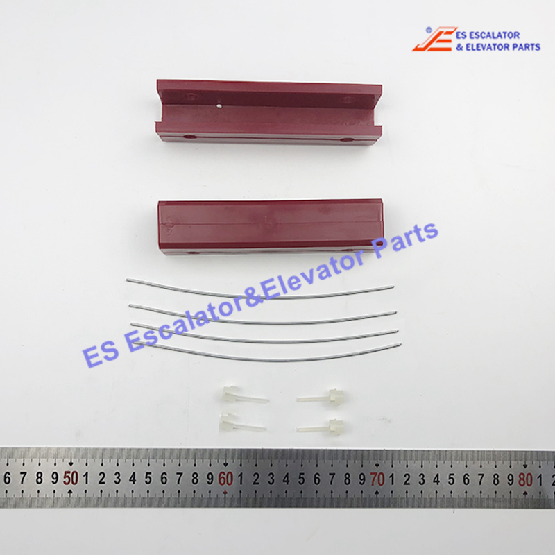 KM85119G16 Elevator Guide Shoe Insert  Slide Guide Shoe L=140 mm Slot 16 mm Use For Kone