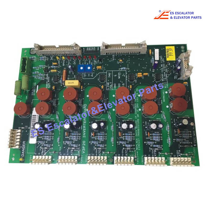 KM477652G01 Elevator V3F20 Inverter PCB V3F20 Inverter PCB Use For Kone