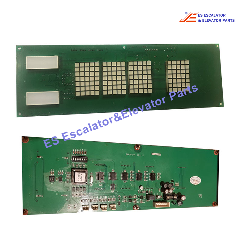 EIDOT-501 Elevator PCB Board  Hall Indicator Board For IRIS2 Model  Use For Otis