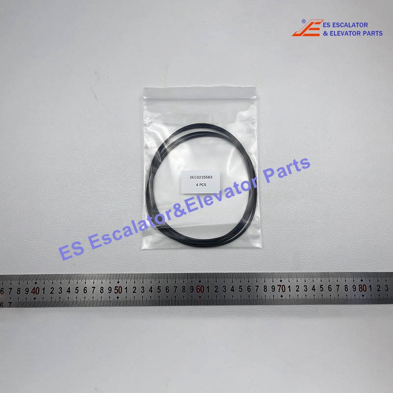 DEE0215563 Escalator Round Sealing Ring Inner Diameter 140 mm Round Thickness 3mm NB 80 Use For Kone