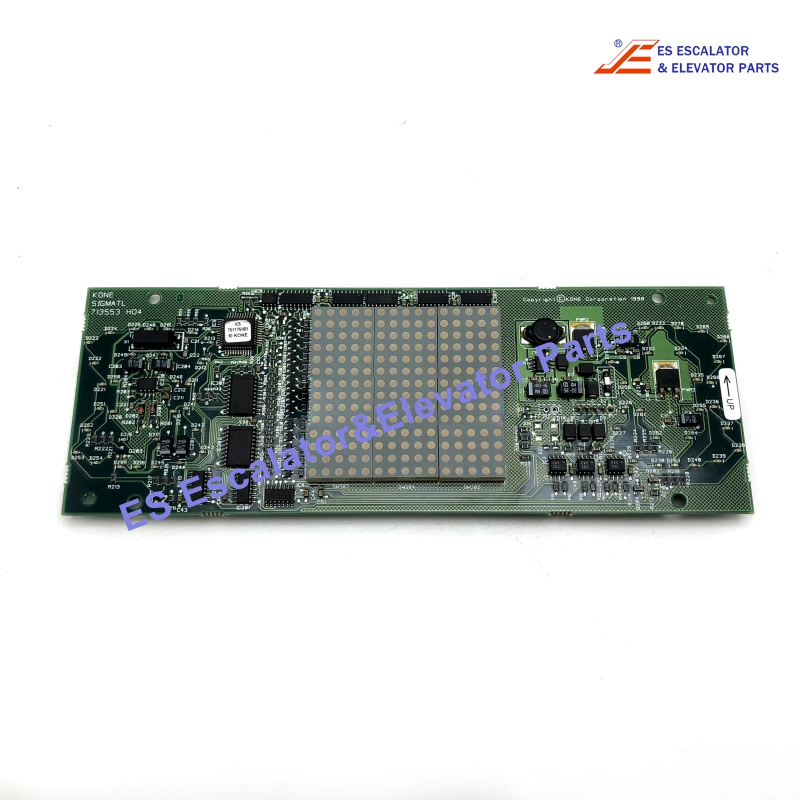 KM775920G01 Elevator PCB Board Landing Dot Matrix Display Board Use For Kone