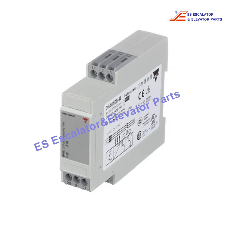 DPA01DM48 Elevator Monitoring Relay 3-Phase 380-480VAC 8A