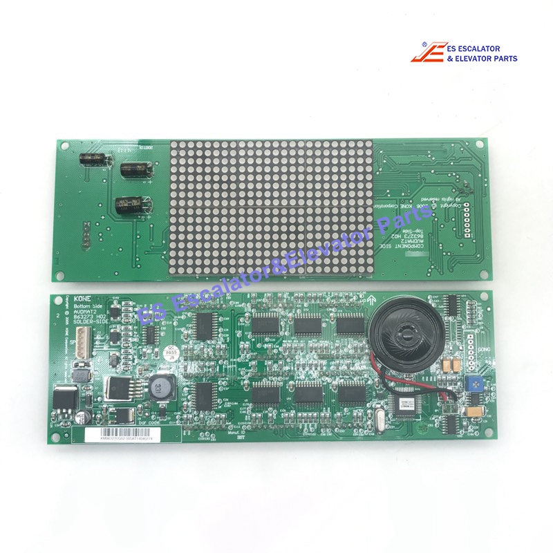 KM863270G02 Elevator PCB Board AVDMAT2 Dot Matrix Board Use For Kone