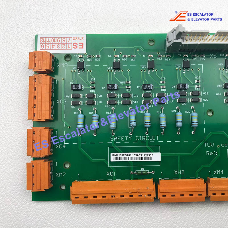 KM713120G01 Elevator Safety LCE230 Assembly Circuit Board Use For Kone