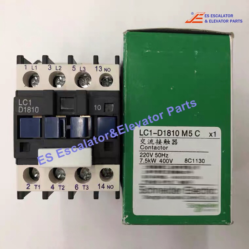 LC1D1801M7 Elevator Contactor Use For Schneider