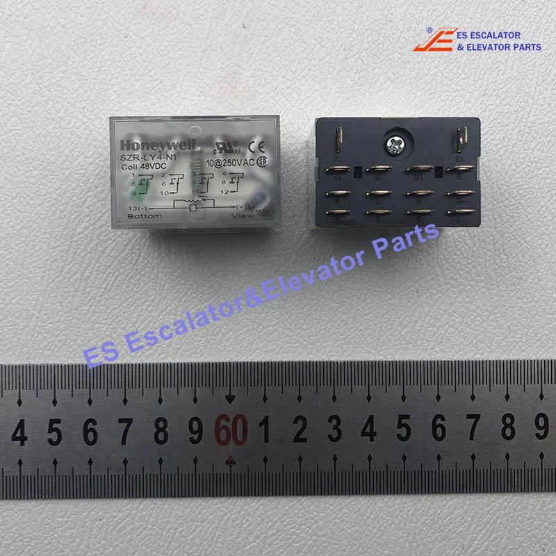 SZR-LY4-N1 Elevator Power Relay DC24V  AC220V Use For Elevator