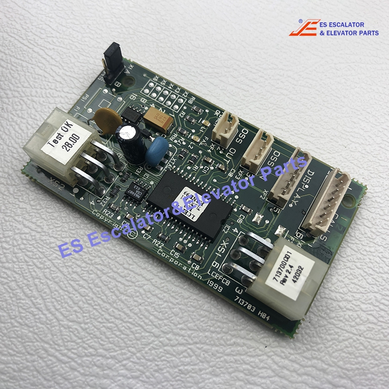 LCEFCB Board KM713700G11 Elevator PCB Board  Assembly Use For Kone