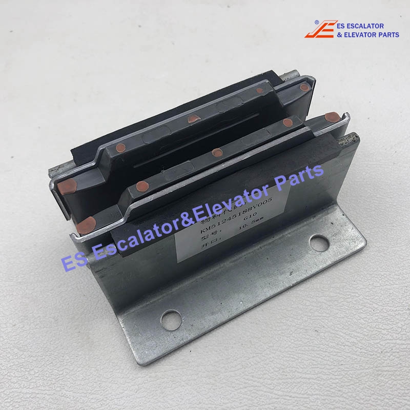 KM51245188V005 Elevator Guide Shoe H=65mm L=10MM Use For Kone