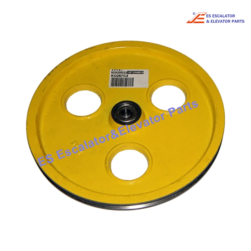 KO267C2 Elevator Pulley Dia:235mm Use For Otis