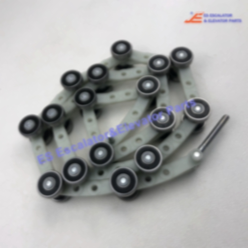 50630113 Escalator Reversing Chain  32 Bearings For 9300 Newel Chain 16 Links