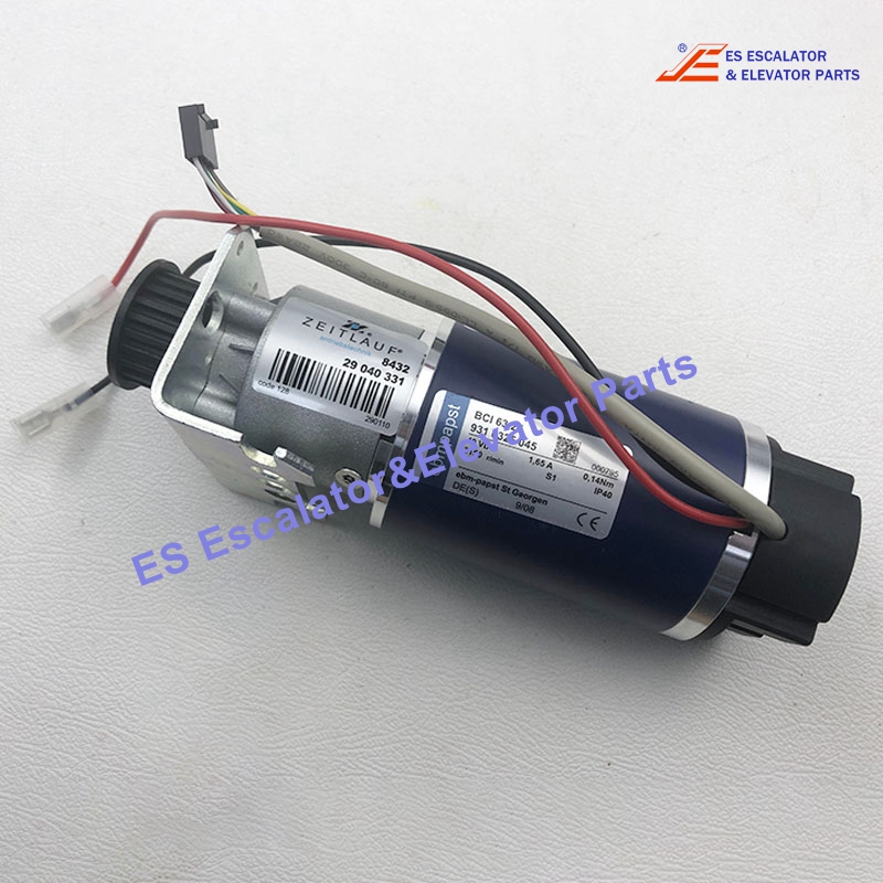 KM89717G04 Elevator Door Motor 40VDC 1.65A 3150R/Min Use For Kone