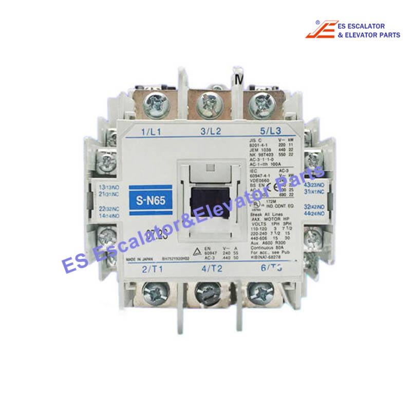 S-N65 Elevator Contactor 220V/380V Use For Mitsubishi