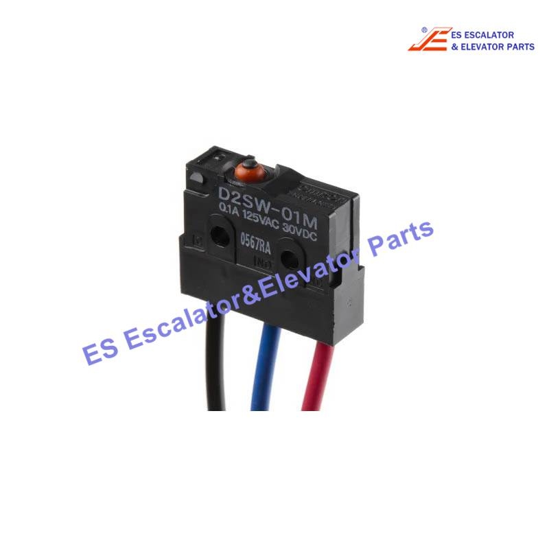 PMS420 Elevator Micro Switch Pre-wired Terminal 100 mA @ 30 V dc SPDT IP67 Use For Omron