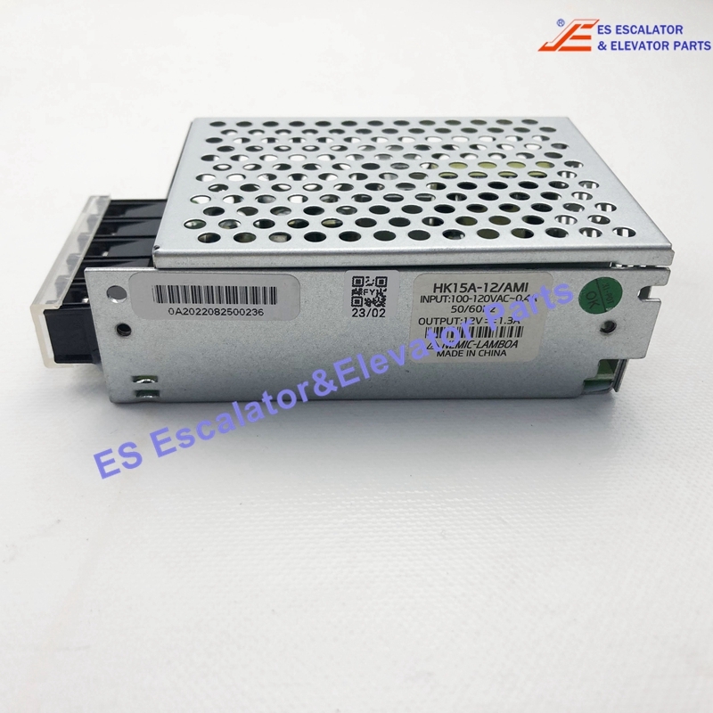 HK15A-12/AMI Elevator Power Supply 100-120Vac  Use For Mitsubishi